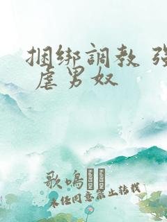 捆绑调教 强制 虐男奴