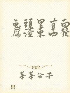 龟头里有白色豆腐渣东西发臭