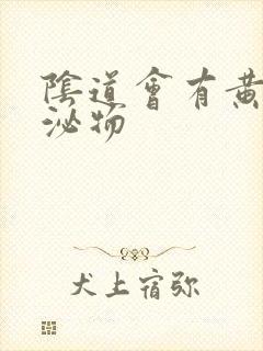 阴道会有黄色分泌物