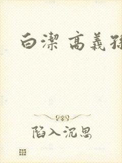 白洁 高义孙倩