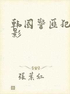 韩国警匪犯罪电影