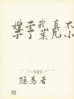 嫂子我真不是傻子了叶凡小说最新章节精校版