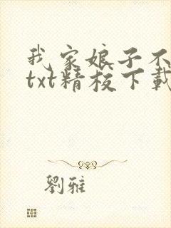 我家娘子不对劲txt精校下载