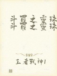 斗罗之灵珠神剑斗罗之灵珠神剑