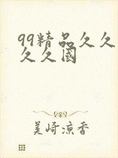 99精品久久久久久国