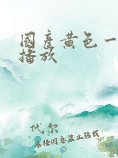 国产黄色一级片播放