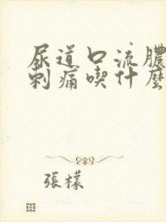 尿道口流脓小便刺痛吃什么