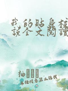 我的贴身校花小说全文阅读免费