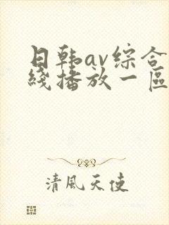 日韩av综合在线播放一区