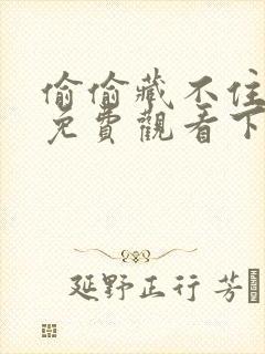 偷偷藏不住漫画免费观看下拉式漫画