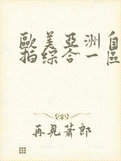 欧美亚洲自拍偷拍综合一区