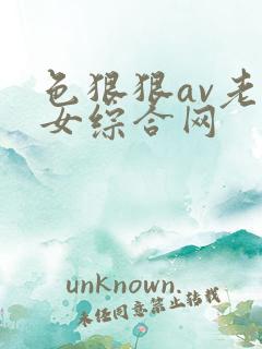 色狠狠av老熟女综合网