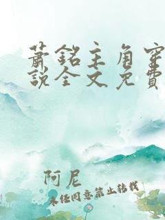 萧铭主角穿越小说全文免费阅读