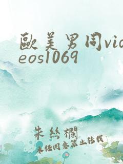 欧美男同videos1069