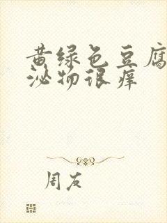 黄绿色豆腐渣分泌物很痒