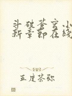 斗破苍穹小说最新章节在线