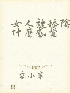 女人被舔阴道是什么感觉