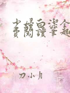 少妇白洁全文免费阅读笔趣阁