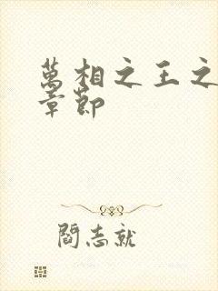 万相之王之最新章节