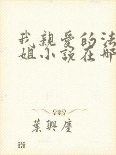 我亲爱的法医小姐小说在哪里看