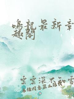 鸣龙最新章节笔趣阁