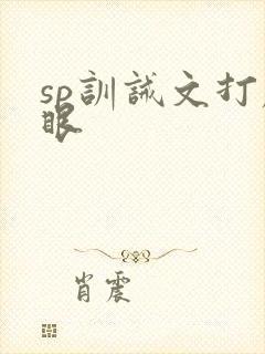 sp训诫文打屁眼