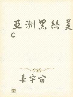 亚洲黑丝美女被c