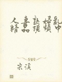 人妻熟妇乱又伦精品视频中文字幕