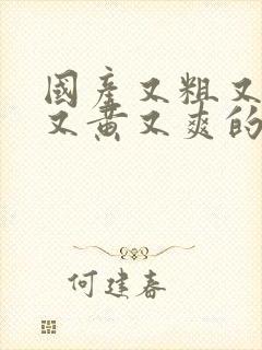 国产又粗又猛大又黄又爽的视频