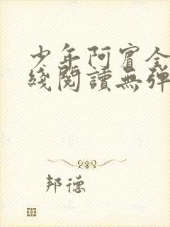 少年阿宾全文在线阅读无弹窗