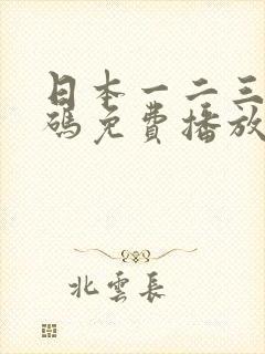 日本一二三区乱码免费播放