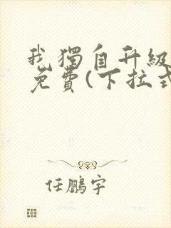 我独自升级漫画免费(下拉式)