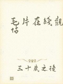 毛片在线观看网站