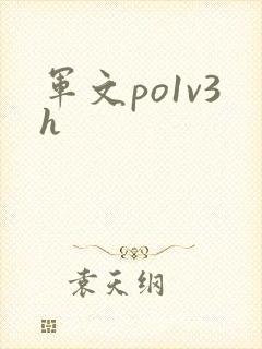 军文po1v3h