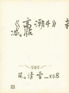 《高潮4》未删减版