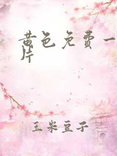 黄色免费一级淫片