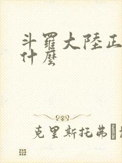 斗罗大陆正版叫什么