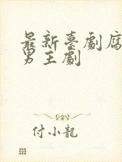 最新台剧腐剧双男主剧