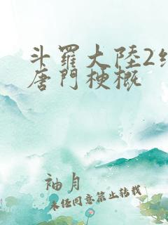 斗罗大陆2绝世唐门梗概