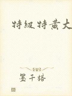 特级特黄大片