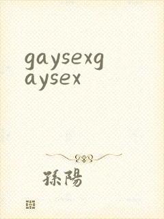 gaysexgaysex