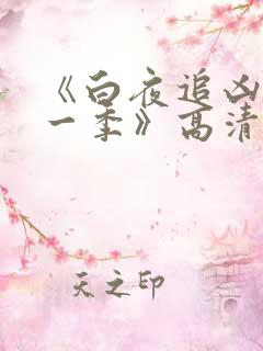 《白夜追凶 第一季》高清