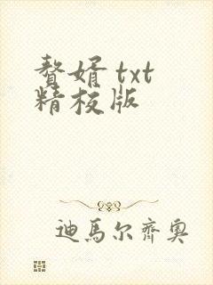 赘婿 txt 精校版