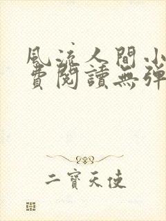 风流人间小说免费阅读无弹窗