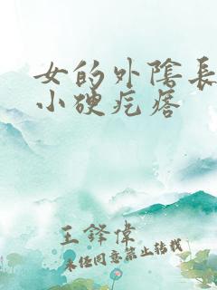 女的外阴长了个小硬疙瘩