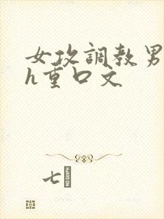 女攻调教男受高h重口文