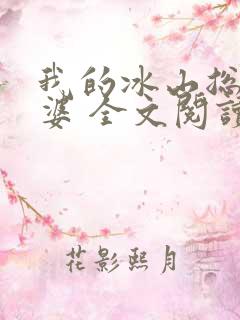 我的冰山总裁老婆 全文阅读