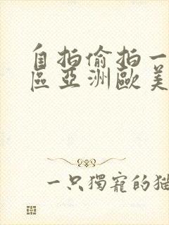 自拍偷拍一区二区亚洲欧美日韩