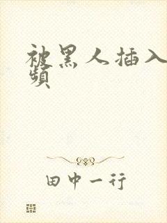 被黑人插入的视频