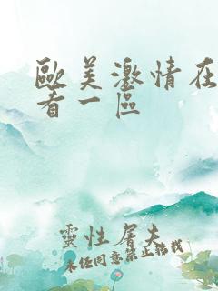 欧美激情在线观看一区